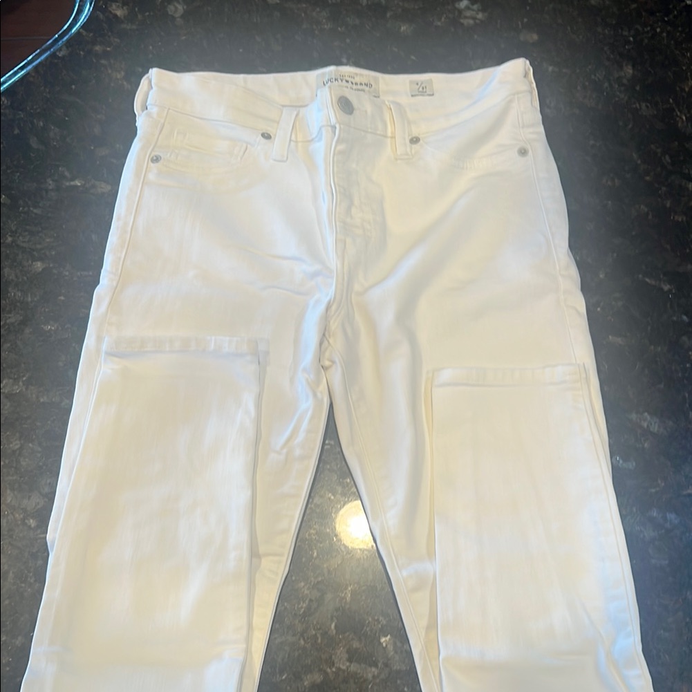 Lucky Brand White Skinny Jeans